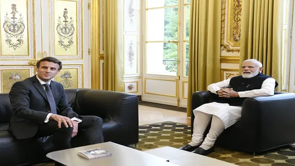 PM Modi discusses Ukraine with Nordic leaders, meets Macron in Paris
