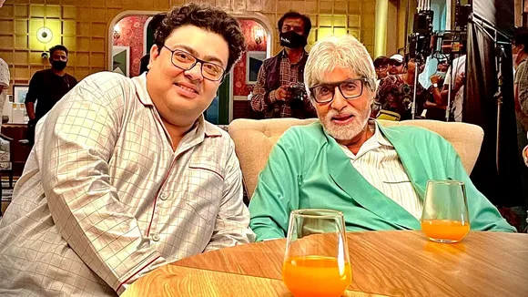Ambarish Bhattacharya, Amitabh Bachchan ad shoot, অম্বরীশ ভট্টাচার্য, পটকা অম্বরীশ, অমিতাভ বচ্চন, অমিতাভের সঙ্গে বিজ্ঞাপনের শুট করলেন অম্বরীশ, bengali news today