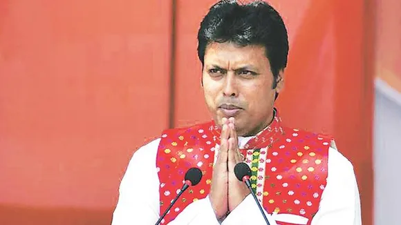 biplab deb resigns from tripura cm post