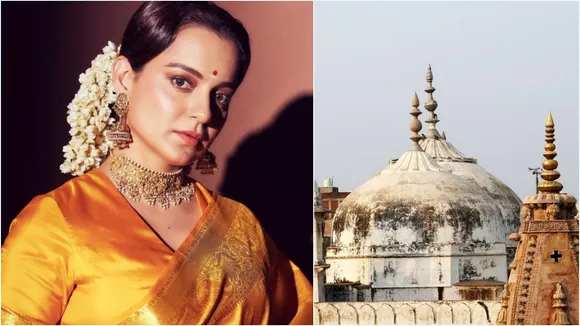 Kangana Ranaut, Gyanvapi mosque row, Shivling in Gyanvapi mosque, জ্ঞানবাপী মসজিদ, জ্ঞানবাপী মসজিদে শিবলিঙ্গ, জ্ঞানবাপী মসজিদ বিতর্কে মুখ খুললেন কঙ্গনা রানাউত, কঙ্গনা রানাউত, বারাণসিতে কঙ্গনা, bengali news today