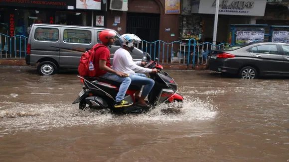 Widespread rainfall