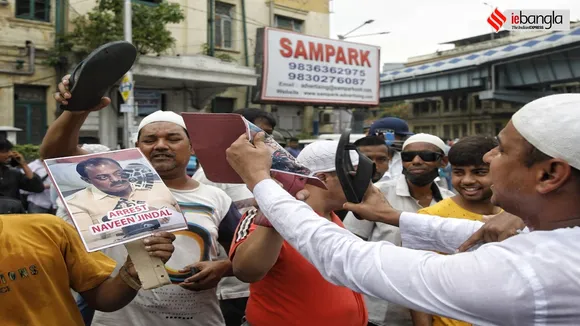 protest blockade in park circus over nupur sharmas prophetic remarks