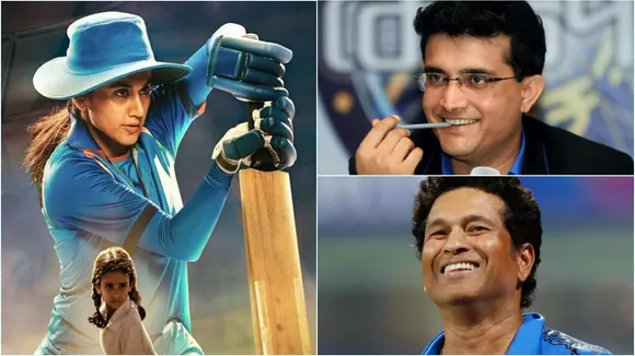 Shabaash Mithu trailer, Sachin-Sourav praises Shabaash Mithu trailer, Shabaash Mithu release, Tapsee Pannu in Shabaash Mithu, মিতালি রাজের বায়োপিক, মিতালি রাজ, সৌরভ গঙ্গোপাধ্যায়, শচীন তেন্ডুলকর, শচীন-সৌরভ, সাব্বাশ মিঠুর ট্রেলার, সাব্বাশ মিঠু টিমকে শুভচ্ছে শচীন-সৌরভের, সৃজিত মুখোপাধ্যায়, সৃজিতের সাব্বাশ মিঠু, তাপসী পান্নু, bengali news today