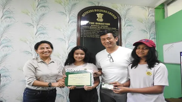 Bhaichung Bhutia adopts a rhino from siliguri bengal safari park