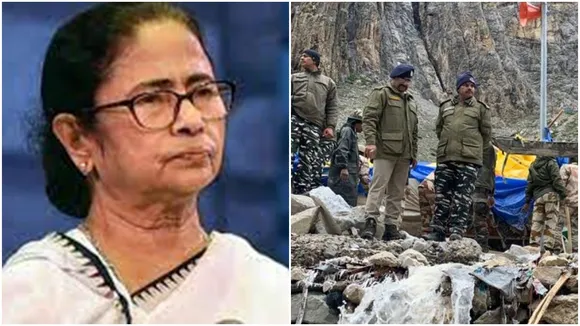 Death in a disaster in Amarnath, condolences to CM Mamata Banerjee