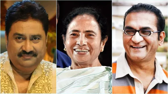 Banga Bibhushan 2022, Kumar Sanu Abhijeet Bhattacharya, Banga Bhushan, Sanu Abhijeet praises Mamata, Bengal's Didi Mamata Benerjee, SSC Scam, SSC দুর্নীতি, বঙ্গবিভূষণ ২০২২, কুমার শানু, অভিজিৎ ভট্টাচার্য, শানু অভিজিৎ পেলেন বঙ্গবিভূষণ, বঙ্গসম্মান ২০২২, মমতার প্রশংসা কুমার শানুর, Indian Express Entertainment News, Bengali News today পার্থ চট্টোপাধ্যায়