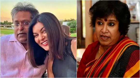 Taslima Nasrin, Taslima Nasrin on Sushmita-Lalit Affair, Sushmita Sen, Lalit Modi, Sushmita Sen reacts to Lalit Modi's announcement, Lalit-Sushmita affair, Lalit Modi Sushmita Sen, Sushmita Sen Brother Rajeev Sen, Sushmita Sen Father, Lalit-Sushmita relationship, Indian Express Entertainment News, Bengali news today, ললিত মোদী, সুস্মিতা সেন, তসলিমা নাসরিন, ললিত-সুস্মিতার প্রেম