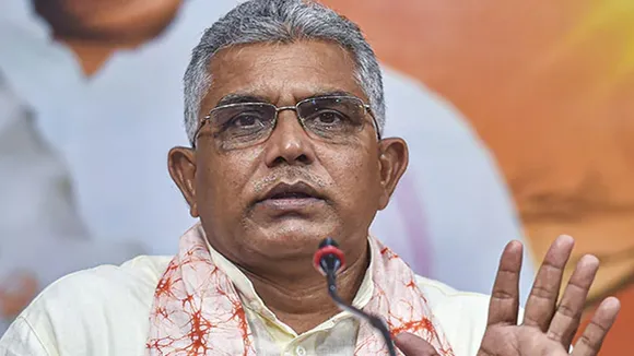 bjp dilip ghosh criticize tmc