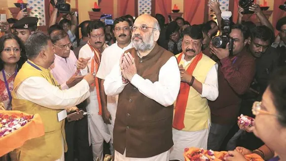 Amit Shah, Durga Puja, Amit Shah BJP