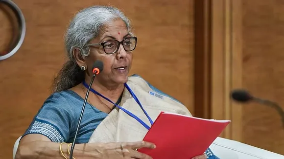 Finance Minister Nirmala Sitharaman