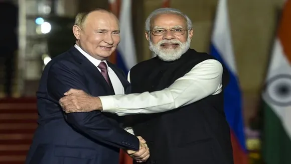 russian president putin lauds india again