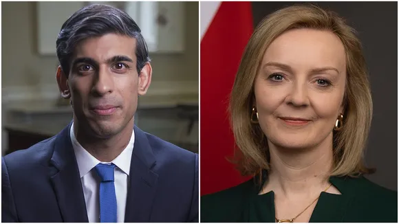 rishi sunak and liz truss