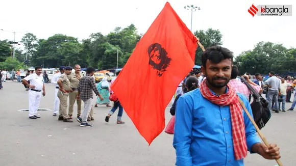 sfi dyfi insaf sabha kolata police tmc bjp