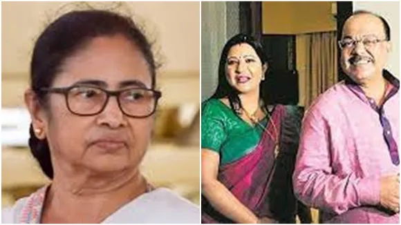 sovon chatterjee at mamata banerjees house in occassion of bhaiphonta