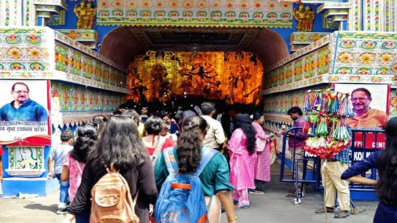 ekdalia evergreen will not participate in red road durga puja carnival