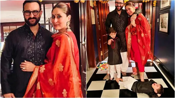 Saif ali khan, Kareena Kapoor, Taimur, Jeh, Bollywod Diwali party, Saif Kareena, Saif Kareena Diwali, Diwali 2022, সইফ আলি খান, করিনা কাপুর, সইফ করিনা, তৈমুর, জেহ, বলিউডে দিওয়ালি পার্টি, দিওয়ালি ২০২২, Indian express entertainment news