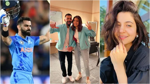 virat kohli match, anushka sharma