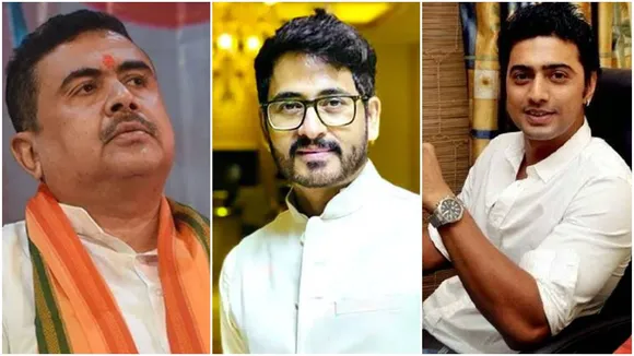 Hiran chatterjee, dev, dipak adhikari, suvendu adhikari, west bengal, tmc, bjp, হিরণ, দেব, শুভেন্দু অধিকারী, পশ্চিমবঙ্গ,