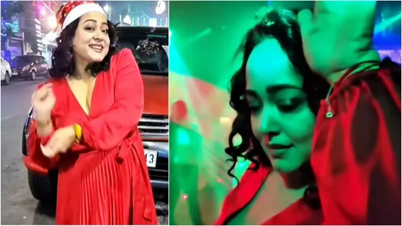 Aparajita Adhya, Aparajita Adhya video, Besharam song, Pathaan, Shah Rukh Deepika, অপরাজিতা আঢ্য, বেশরম, পাঠান, শাহরুখ দীপিকা, টলিউডের খবর