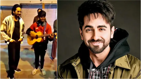 Ayushmann Khurrana, Ayushmann Khurrana viral video, Ayushmann Khurrana, আয়ুষ্মান খুরানা, দিল্লিতে আয়ুষ্মান খুরানা, বলিউডের খবর