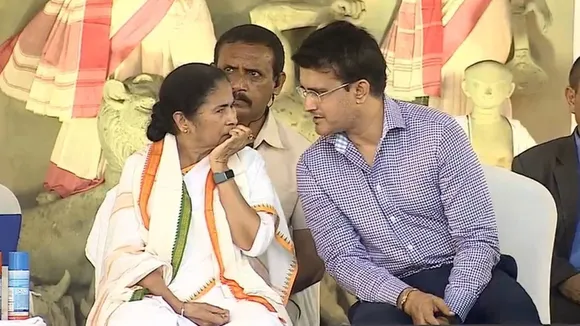 Sourav Ganguly, Mamata Banerjee