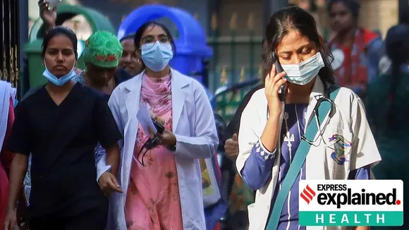 h3n2 virus, what is h3n2 virus, h3n2 deaths, how to prevent h3n2 virus from spreading, indian express, express explained