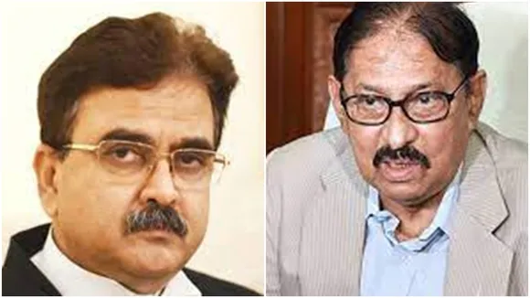 without taking name biman banerjee raises questions on justice abhijit ganguly's working method