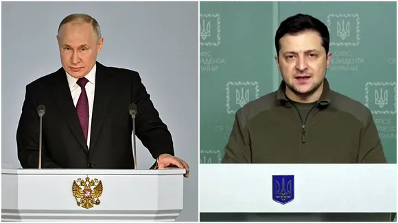 Putin and Zelensky 1