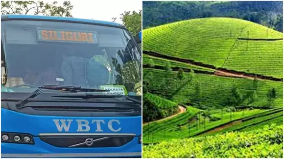 west bengal transport corporation kolkata to siliguri ac volvo bus service