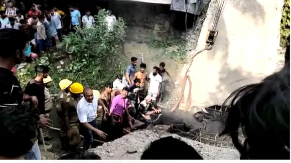 bridge collapse in tamluk , তমলুকে ভেঙে পড়ল ব্রিজ