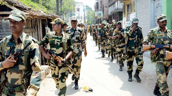 central forces fired nadia , বিস্তর অভিযোগের মাঝেই সক্রিয় কেন্দ্রীয় বাহিনী, নদিয়ায় কড়া পদক্ষেপ