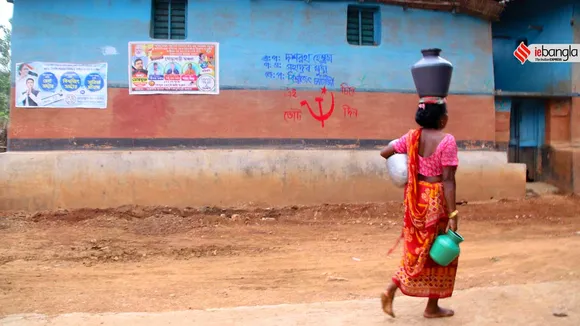 Panchayat Election Special: Left-BJP-TMC shares equal space in this village of Bankura