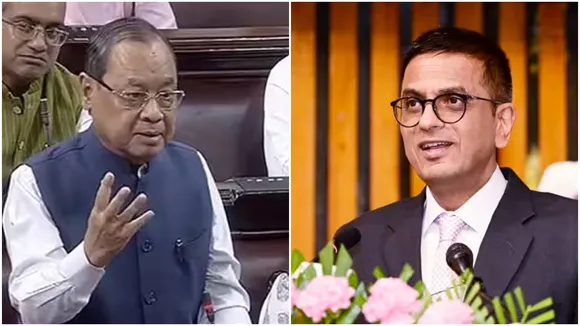 Chief Justice of India DY Chandrachud, Former CJI Ranjan Gogoi, Basic structure doctrine, Government of National Capital Territory of Delhi (Amendment) Bill, 2023 ,Rajya Sabha, TR Andhyarujina Kesavananda, Bharati case, Jurisprudential basis" />