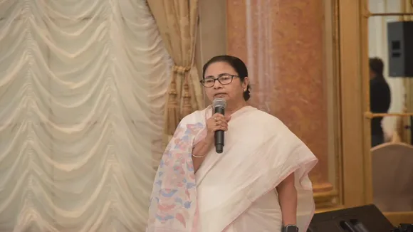 cm mamata banerjee attened spain barcelona indian community programme