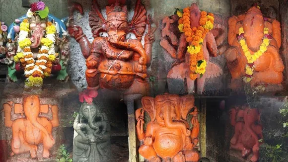 forts, maharashtra, ganesh, ganapati, mandir, idol, history