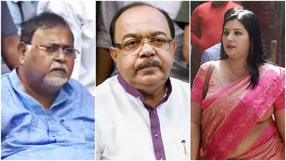 sovan chaterjee meet partha chaterjee in alipore court lock-up , পার্থ চ্যাটার্জীর সঙ্গে কোর্ট লকআপে কথা শোভন চট্টোপাধ্যায়ের