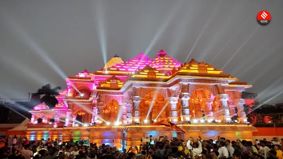 West Bengal BJP 2024 Lok Sabha polls Durga Puja Mandap Inauguration