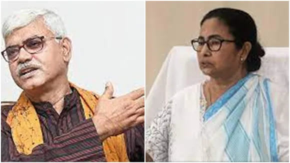 Vidyut Chakraborty and Mamata Banerjee