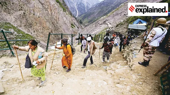 Project Beacon, Srinagar, Border Roads Organisation, Amarnath, Amarnath shrine, Amarnath pilgrims, Indian express explained, explained news, explained articles