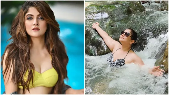 Srabanti Chatterjee in vacation shared photos