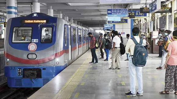 Suicide attempt at UP line of Rabindra Sadan Metro Station