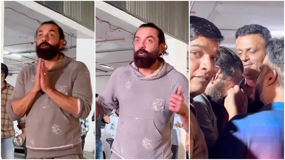 Bobby deol cried in parking lot for animal love