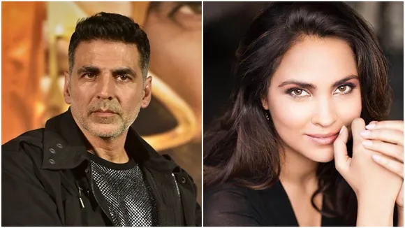 Akshay Kumar thrased into the Field while Lara slammed him