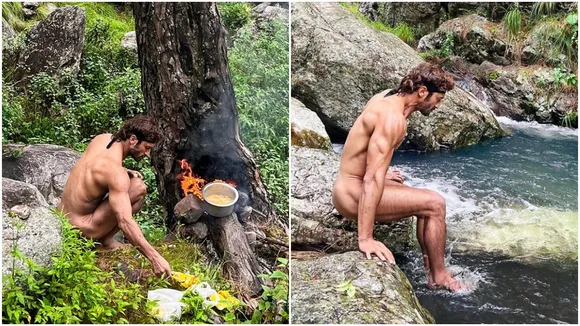 Vidyut Jamwal shared his nude pictures during his birthday to Himalayas