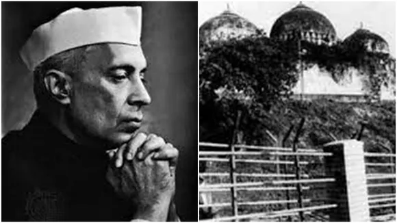 Jawaharlal Nehru। Babri Masjid