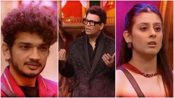 Bigg Boss Karan Johar shouted Isha malvya bollywood