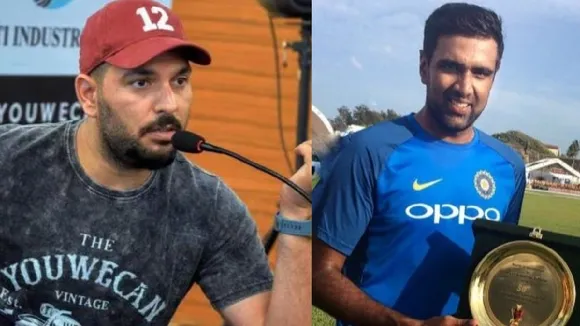 yuvraj singh, ravichandran ashwin, team india