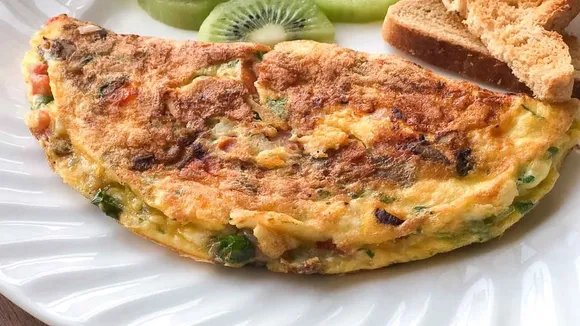 mushroom masala omelette recipe , মাশরুম মাসালা অমলেট রেসিপি