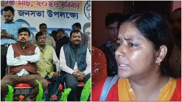 sandeshkhali unrest tmc sujit basu partha bhowmick cpim minakshi mukherjee updates , অশান্ত সন্দেশখালি