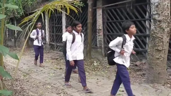 Several students of Sandeshkhali have been admitted to schools in Mahishadal